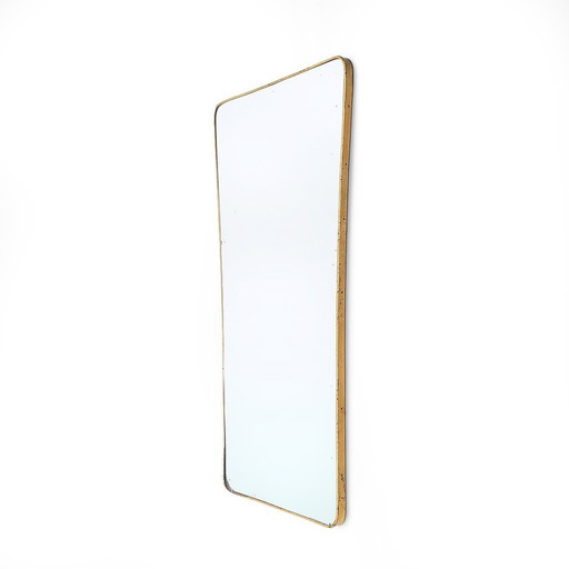 Mirror With Brass Frame, 1950S