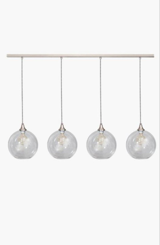 Image 1 of Pendant Lamp Calvello 4-Light Metallic Gray