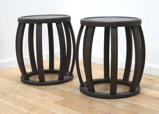 Pair Of Maxalto Side Tables, B&B Italia