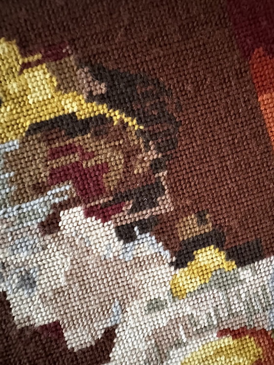 Image 1 of Vintage Frame With Embroidery