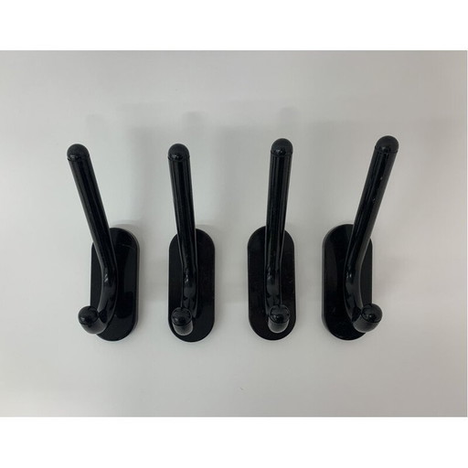 Set of 4 vintage coat racks by Con&Con, Italy 1980s