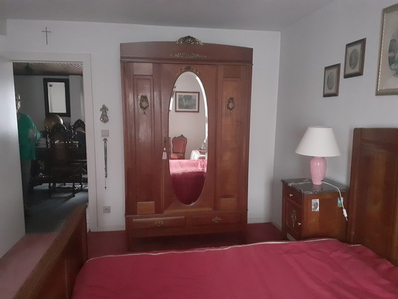 Image 1 of Solid Oak Bedroom From 1930s