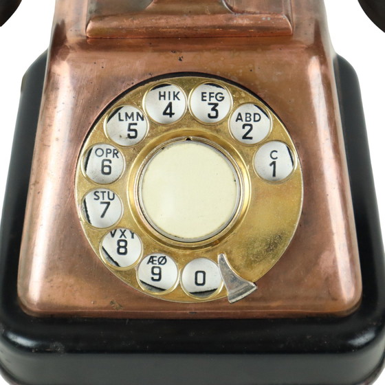 Image 1 of Old Dial Phone Copper