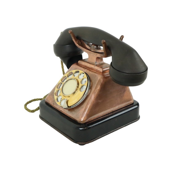 Image 1 of Old Dial Phone Copper