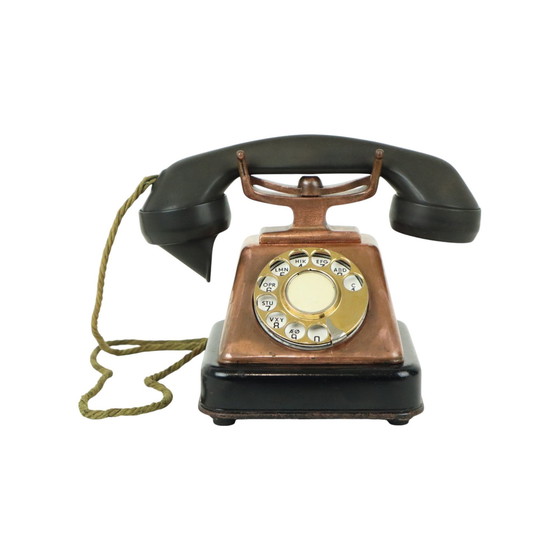 Image 1 of Old Dial Phone Copper