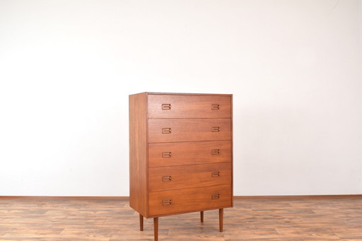 Mid-Century Danish Teak Chest Of Drawers, 1960S.