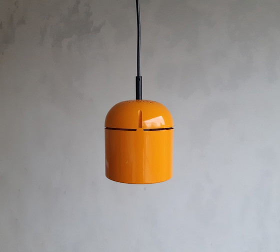 Image 1 of Staff Leuchten Ochre Yellow Vintage Space Age Pendant Lamp
