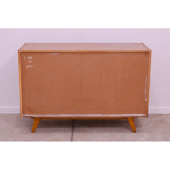 Image 1 of Cassettiera vintage U-458 in legno di faggio e compensato di Jiri Jiroutek per Interier Praha, Cecoslovacchia, 1960