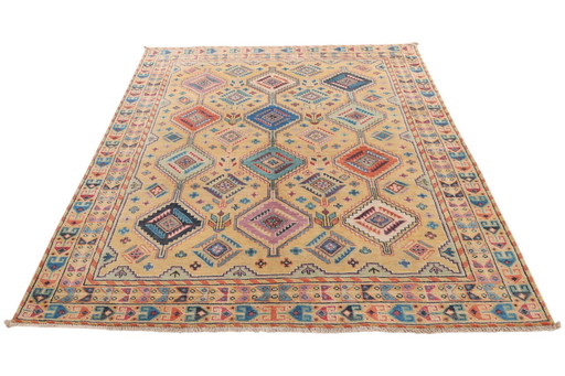 Ziegler Kazak Carpet 1.99 X 1.51 Hand-knotted No. 536