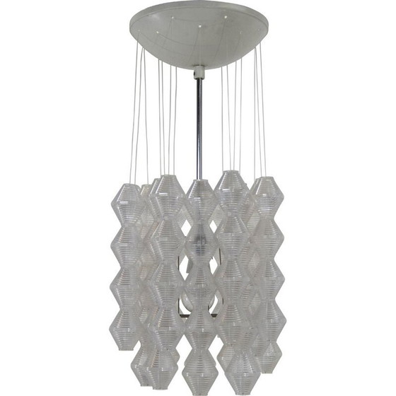 Image 1 of Vintage space age chandelier by Napako, 1970