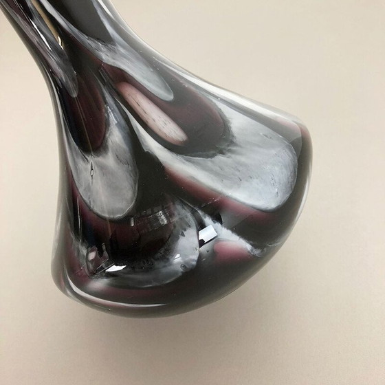 Image 1 of Vintage italian vase by Opaline Florence in multicoloured opaline