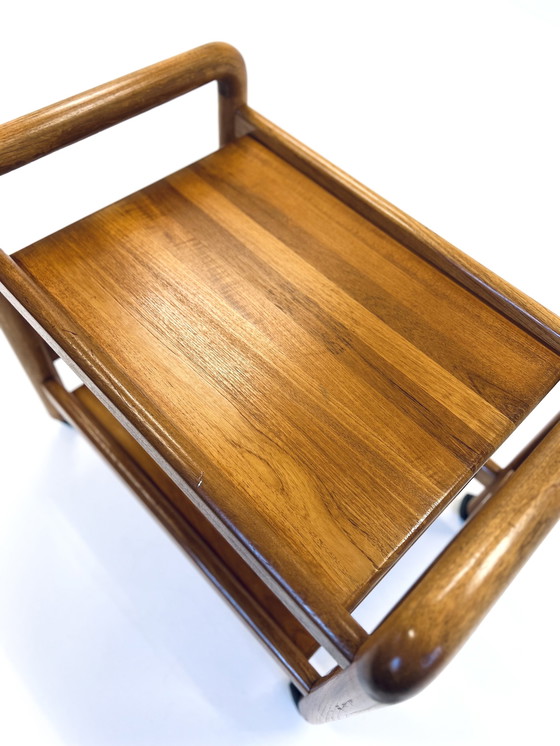 Image 1 of Danish teak trolley