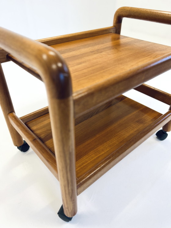 Image 1 of Danish teak trolley