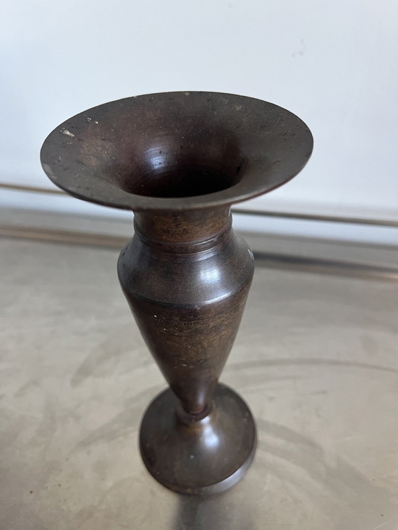 Image 1 of Vaso in metallo vintage