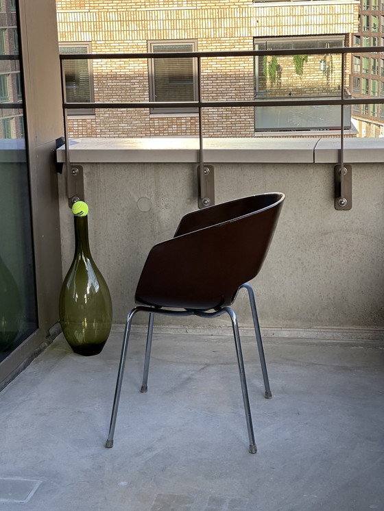 Image 1 of Taburete Sintesi Orbit Grande 2X Blu 2X Chocolate 