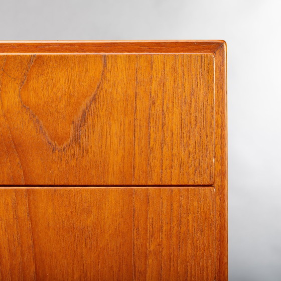 Image 1 of Teak Chest Of Drawers Model No. 234, China Series By Borge Mogensen For Fdb Moller, 1960S