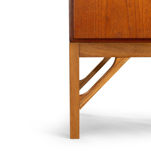 Teak Chest Of Drawers Model No. 234, China Series By Borge Mogensen For Fdb Moller, 1960S