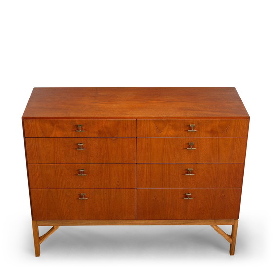 Image 1 of Teak Chest Of Drawers Model No. 234, China Series By Borge Mogensen For Fdb Moller, 1960S