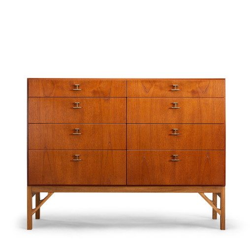 Teak Chest Of Drawers Model No. 234, China Series By Borge Mogensen For Fdb Moller, 1960S