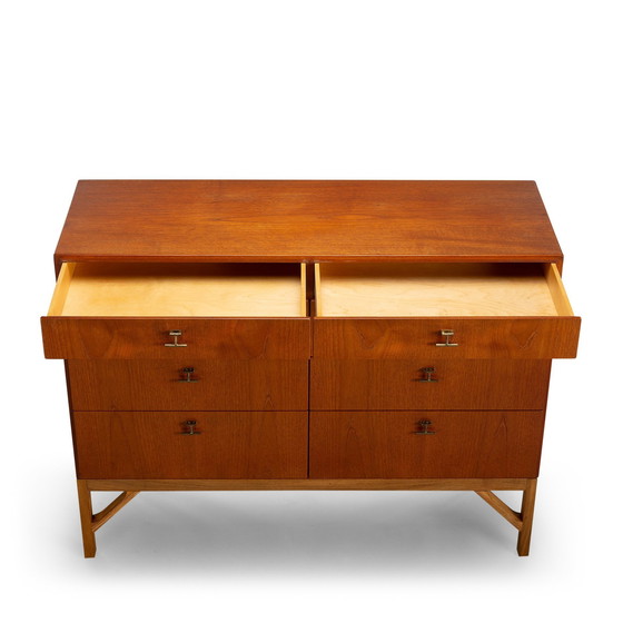 Image 1 of Teak Chest Of Drawers Model No. 234, China Series By Borge Mogensen For Fdb Moller, 1960S