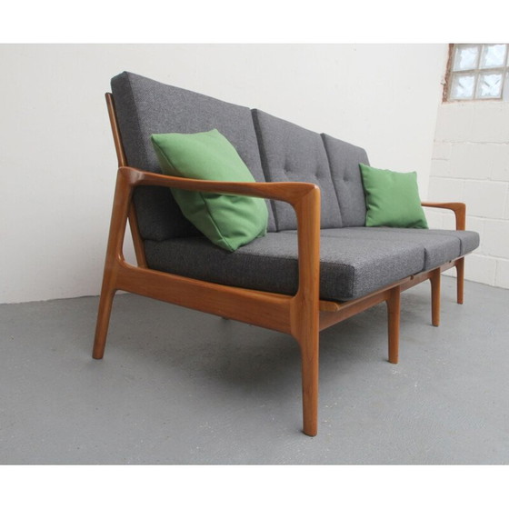 Image 1 of Divano vintage in legno di ciliegio, 1960