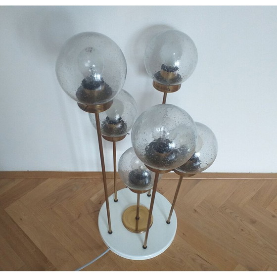 Image 1 of Vintage floor lamp Sputnik by Kamenicky Senov, 1970s