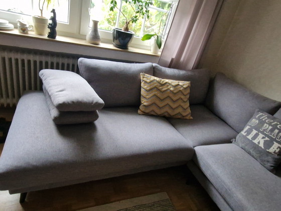 Image 1 of Corner sofa Gondola, 273 Cm, Ottoman approx. 232 Cm Scandinavian design