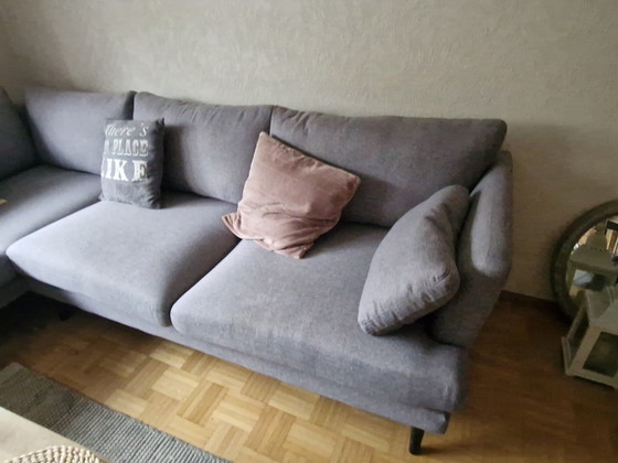 Image 1 of Corner sofa Gondola, 273 Cm, Ottoman approx. 232 Cm Scandinavian design