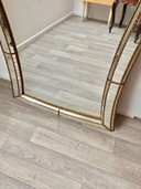 Specchio vintage con vetro a mosaico