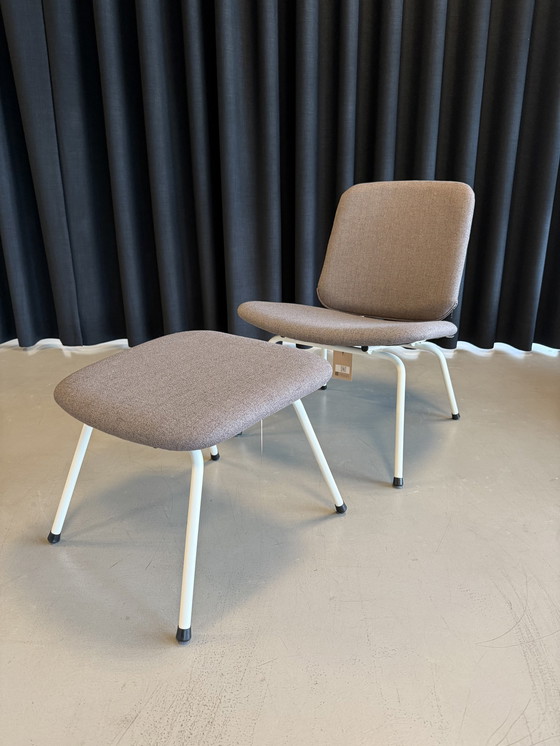 Image 1 of 1X Gijs Van Der Sluis - Lounge No. 13 + Footstool - Design In Box