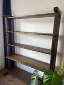 Parete attrezzata in rovere massello vintage