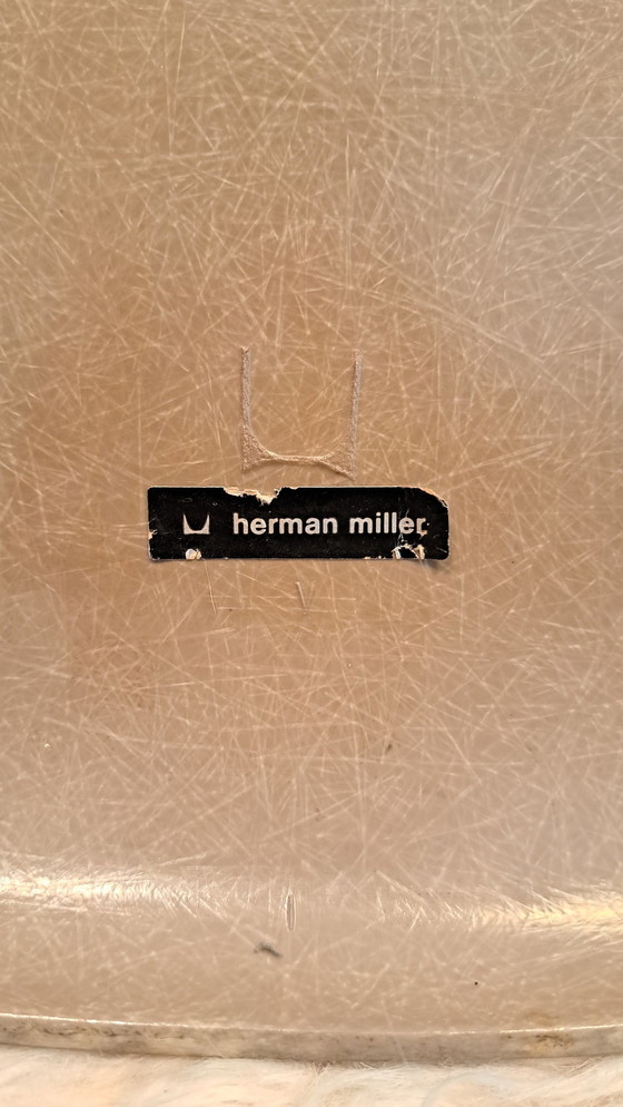 Image 1 of 4X Eames Herman Miller Dsx Fiberglass Chairs