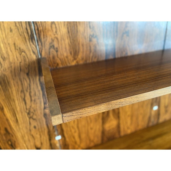 Image 1 of Vintage modular bookcase in Rio rosewood by Louis Paolozzi
