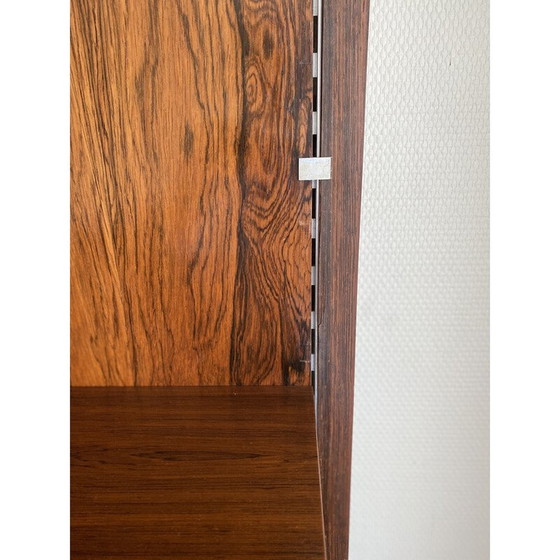 Image 1 of Vintage modular bookcase in Rio rosewood by Louis Paolozzi