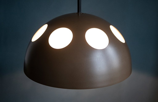 Raak El Duomo Brown Space Age Pendant Lamp