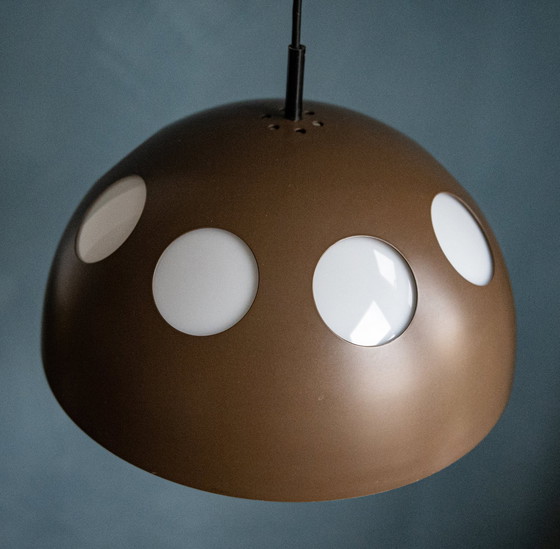 Image 1 of Raak El Duomo Brown Space Age Pendant Lamp