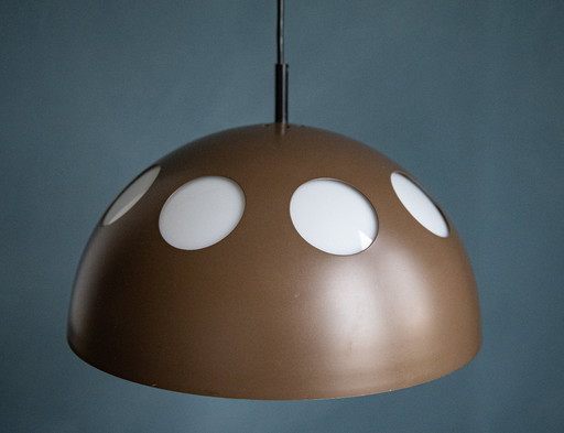 Raak El Duomo Brown Space Age Pendant Lamp