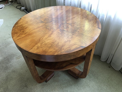 Round Art Deco Table