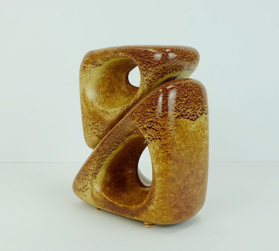 Image 1 of VASE en céramique bertoncello italy roberto rigon 1970 modèle 913