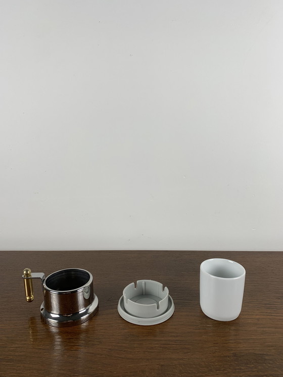 Image 1 of Set Of 6 Vev Vigano Coffee Cups, Italy, 1980