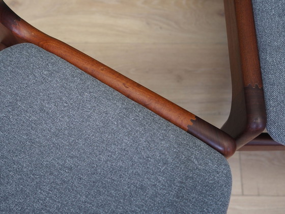 Image 1 of Set Of Five Rosewood Chairs, Danish Design, 1970S, Designer: Henning Kjaernulf