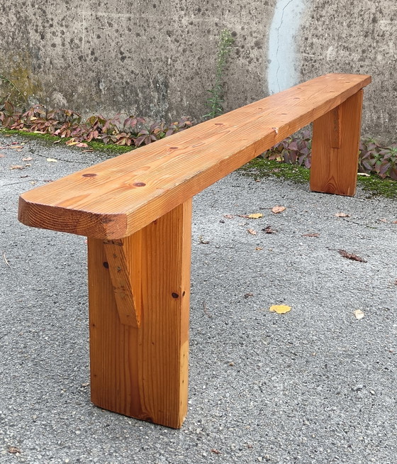 Image 1 of Minimalist Pine Bench 200 Cm