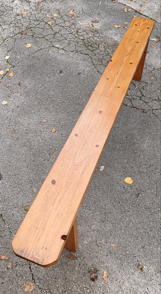 Image 1 of Minimalist Pine Bench 200 Cm