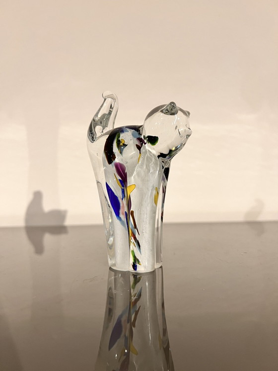 Image 1 of Glass art, Kitten