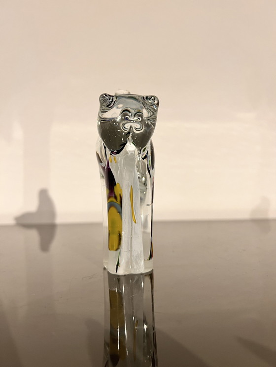 Image 1 of Glass art, Kitten