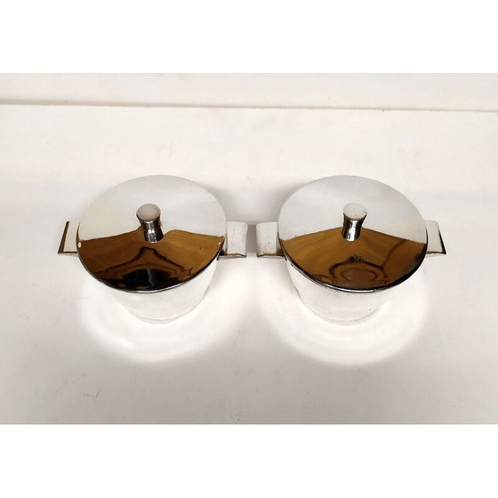 Image 1 of Pair of vintage soup bowls by Gio Ponti for Krupp-Milan, 1953