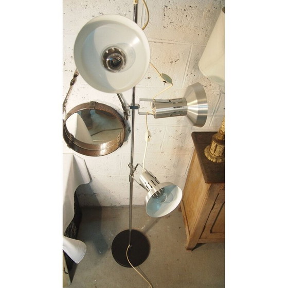 Image 1 of Lampada da terra cromata vintage, 1960