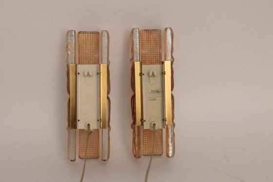 Image 1 of Danish Design Set Vitrika Aladdin Wall Lamps, Denmark 1960S