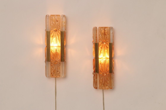 Image 1 of Danish Design Set Vitrika Aladdin Wall Lamps, Denmark 1960S