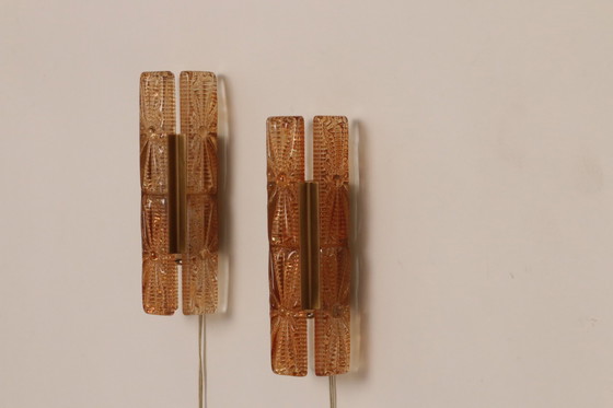 Image 1 of Danish Design Set Vitrika Aladdin Wall Lamps, Denmark 1960S